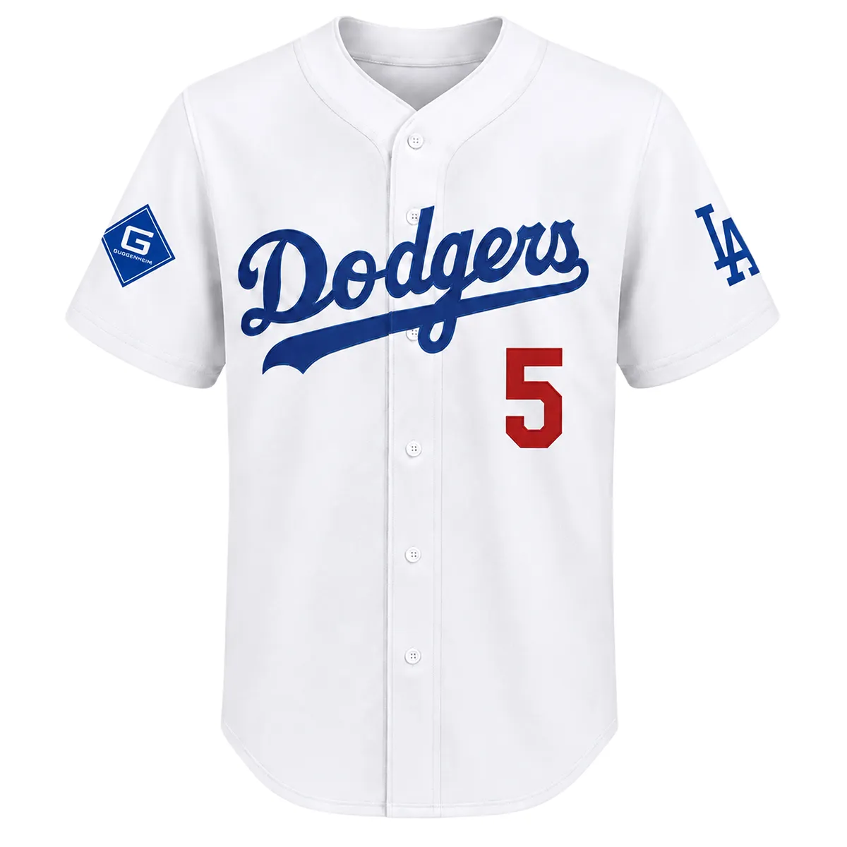 Freddie Freeman Men's Dodgers White Jersey 2026 Vibrant