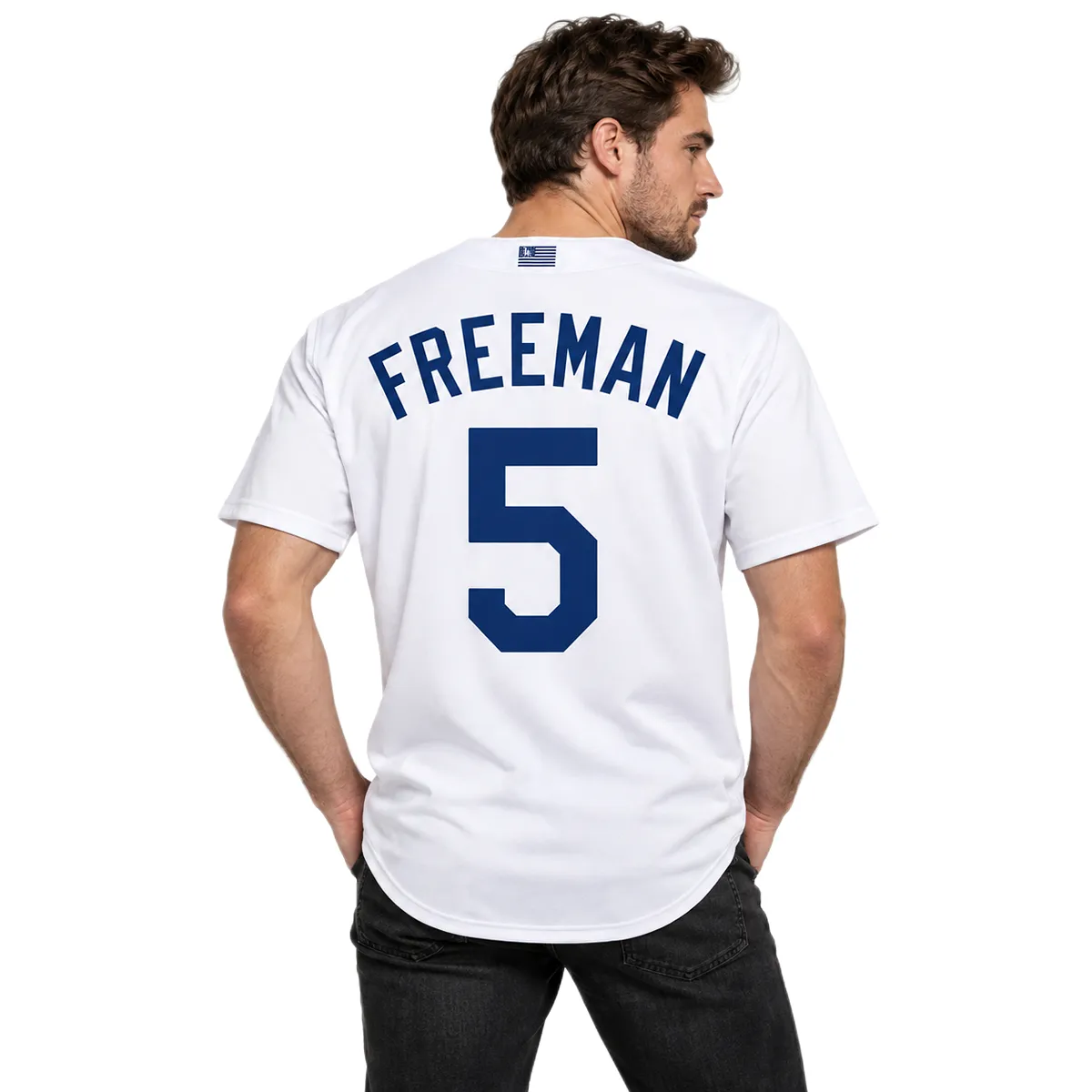 Freddie Freeman Men's Dodgers White Jersey 2026 Vibrant