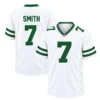 Geno Smith New York Jets White Jersey 2026 Bold Name & Number