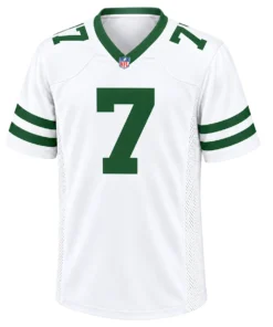 Geno Smith New York Jets White Jersey 2026 Bold Name & Number