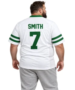 Geno Smith New York Jets White Jersey 2026 Bold Name & Number