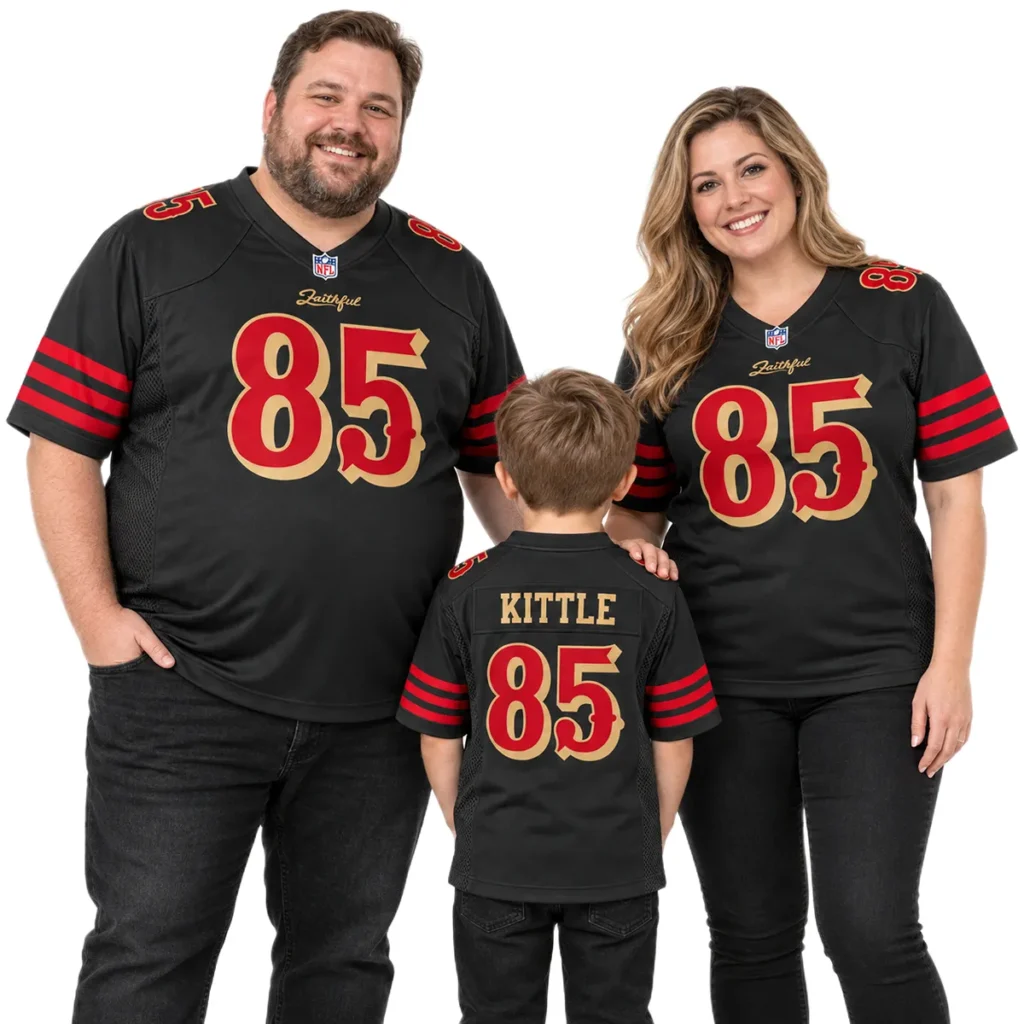 49ers George Kittle Jersey Black 2026 Ultimate Fan Style