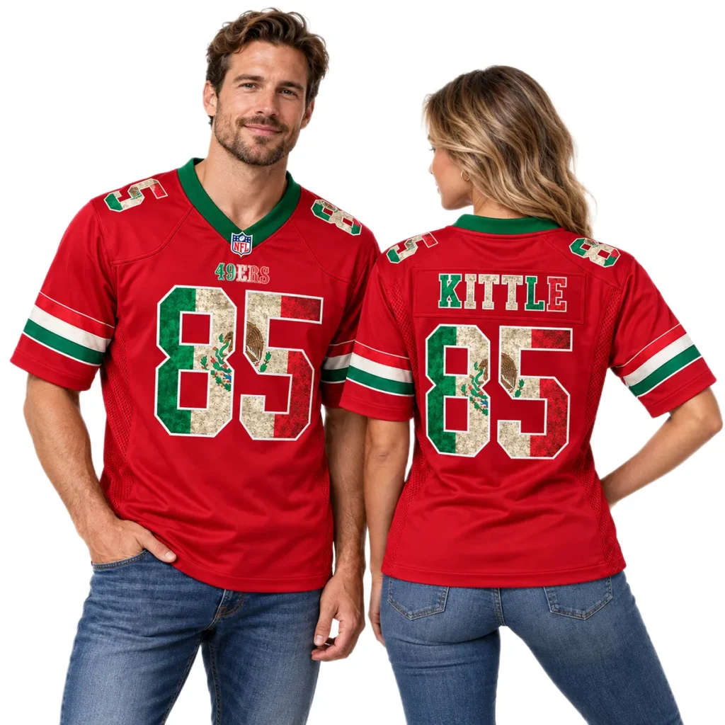 San Francisco 49ers Kittle Mexico Jersey Dynamic NFL Wear