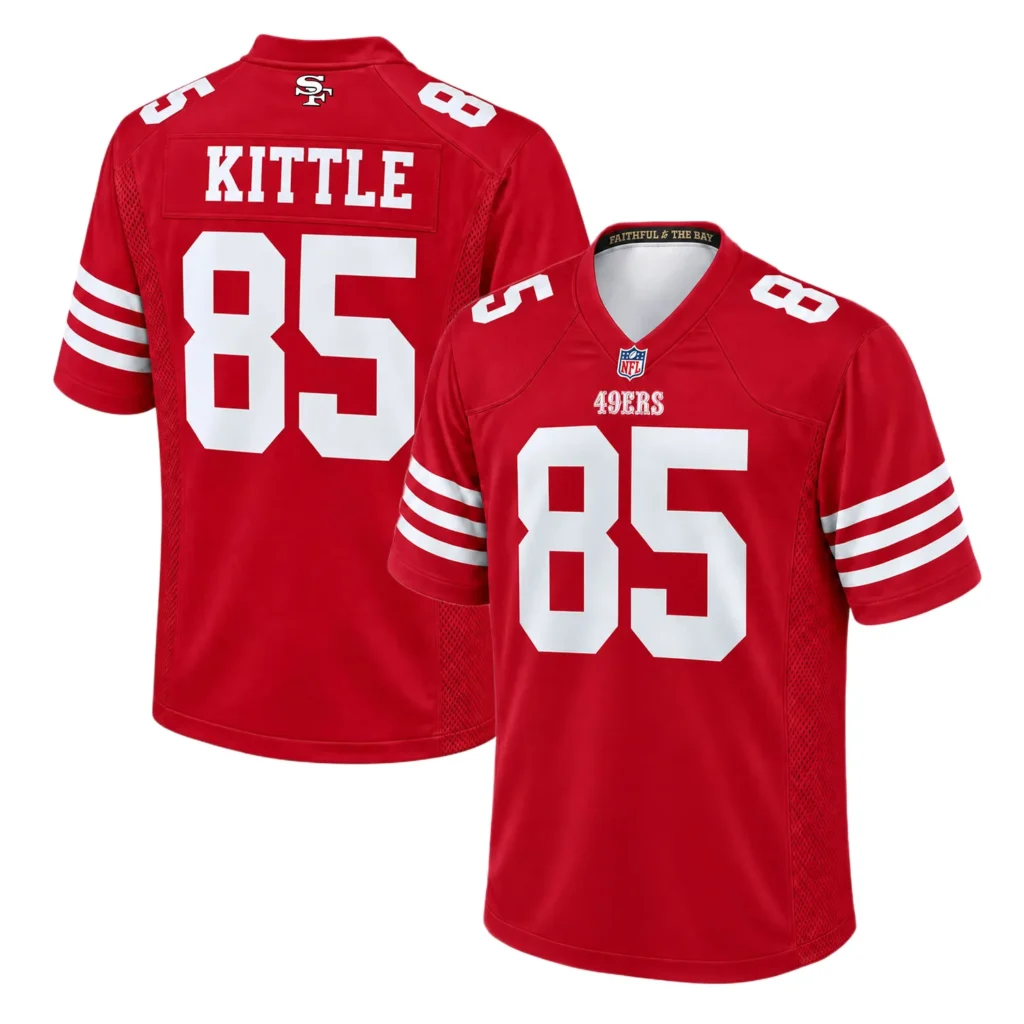 Red Kittle San Francisco 49ers Jersey Dynamic Style