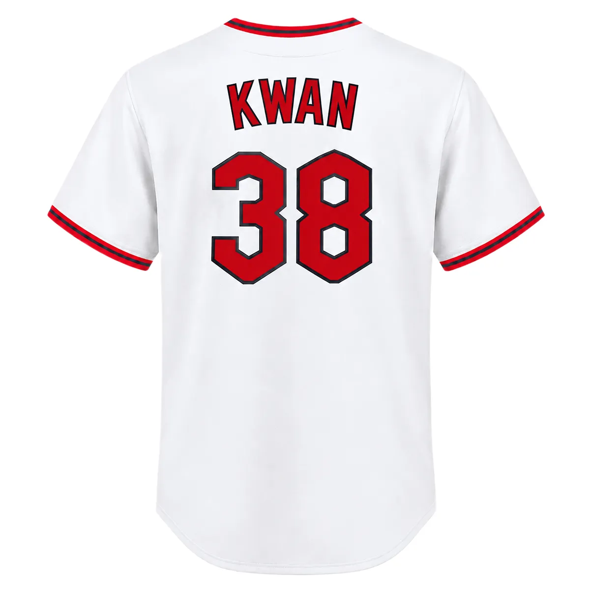 Guardians Steven Kwan Home Jersey Bold Name & Number