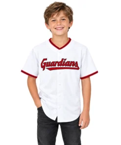 Guardians Steven Kwan Home Jersey Bold Name & Number