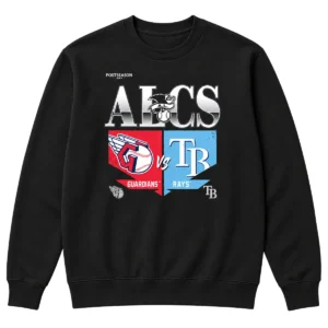 Guardians vs. TB Rays Champions Sweatshirt 2026 -Elite American League Championship Series Matchup