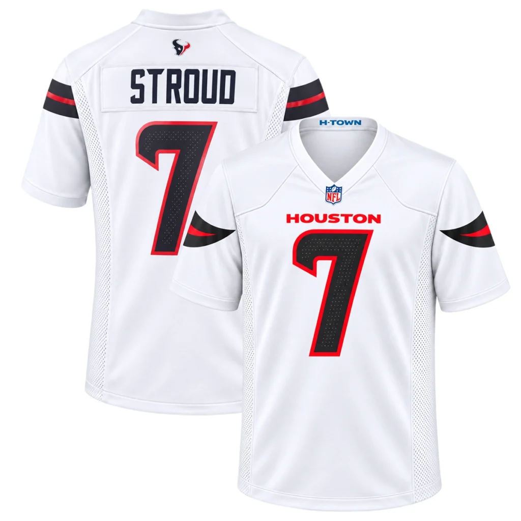 Houston Texans C.J. Stroud White Jersey 7XL – Legendary Team Spirit