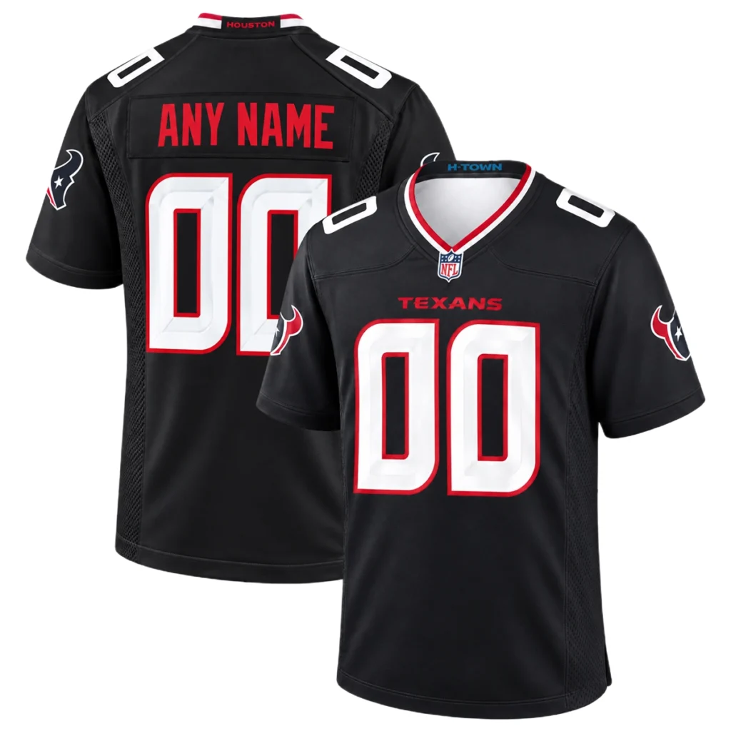 Houston Texans Custom Vapor Navy Jersey – Exclusive Fan Edition