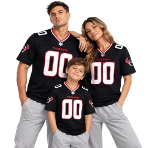 Houston Texans Custom Vapor Navy Jersey – Exclusive Fan Edition