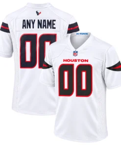 Houston Texans Custom White Jersey – Exclusive 2026 Fan Style