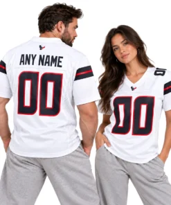 Houston Texans Custom White Jersey – Exclusive 2026 Fan Style