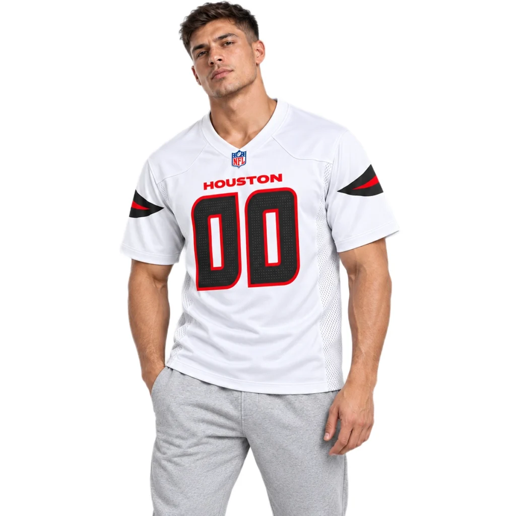 Houston Texans Custom White Jersey – Exclusive 2026 Fan Style