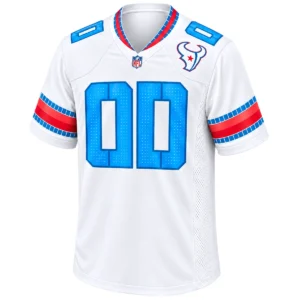 Houston Texans Custom White Jersey Exclusive 2026 Rivalries