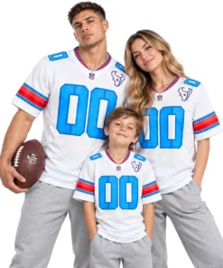 Houston Texans Custom White Jersey Exclusive 2026 Rivalries
