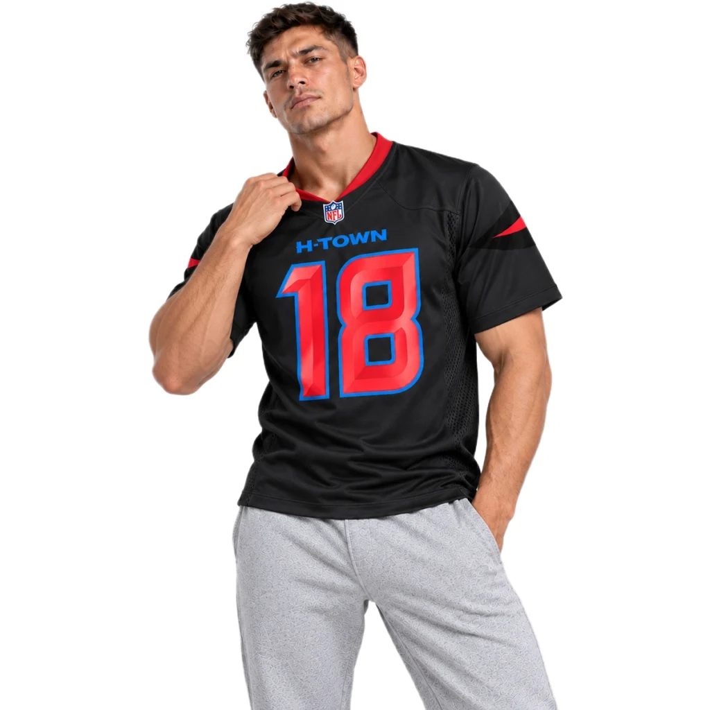 Houston Texans Marvin Harrison Jr. Jersey – Bold Navy 2026 Home Game Style