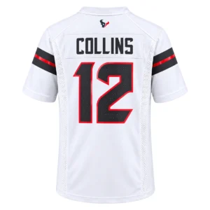 Houston Texans Nico Collins Jersey – Bold White 2026 Football Edition