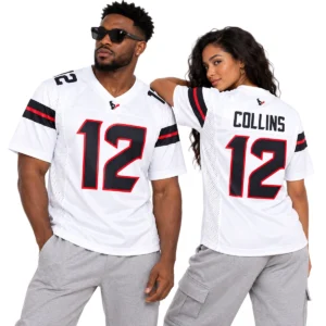 Houston Texans Nico Collins Jersey – Bold White 2026 Football Edition