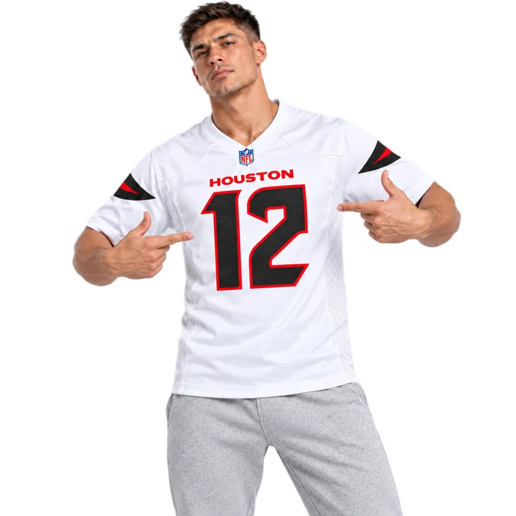 Houston Texans Nico Collins Jersey – Bold White 2026 Football Edition