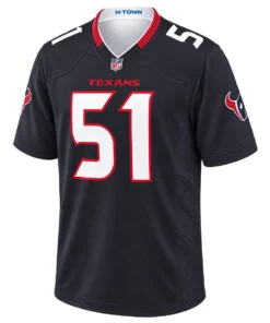 Houston Texans Will Anderson Jr. Navy Jersey – Pride of H-Town