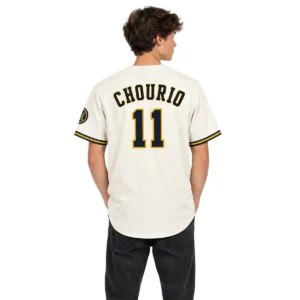 Jackson Chourio Brewers Cream Jersey 2026 Bold Fan Gear