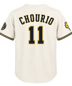 Jackson Chourio Brewers Jersey Youth 2026 Dynamic Style