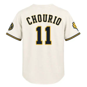 Jackson Chourio Brewers Jersey Youth 2026 Dynamic Style