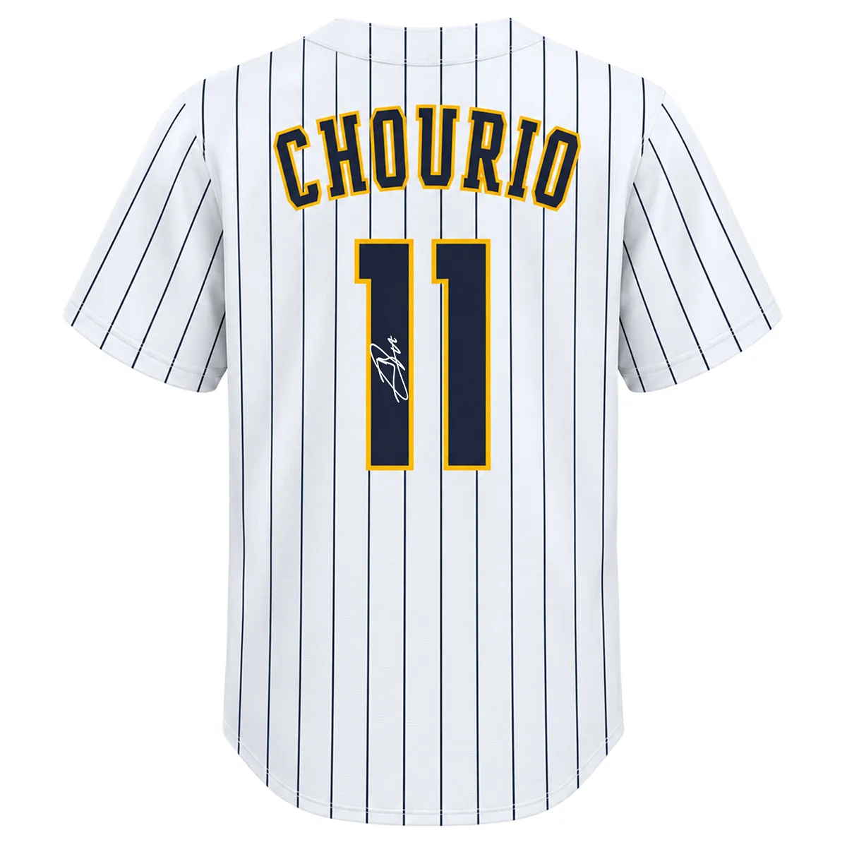 Jackson Chourio Brewers White Jersey 2026 Signature Epic Gear