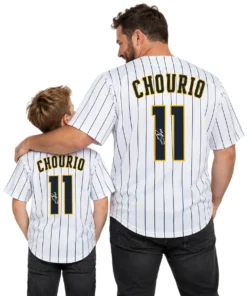 Jackson Chourio Brewers White Jersey 2026 Signature Epic Gear