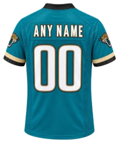 Jacksonville Jaguars Teal Alternate Jersey – Custom Elite Fan Look