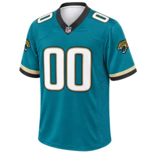 Jacksonville Jaguars Teal Alternate Jersey – Custom Elite Fan Look
