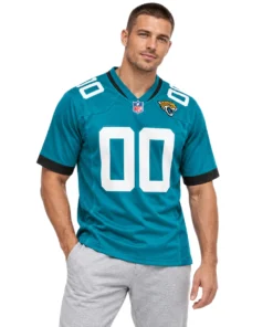 Jacksonville Jaguars Teal Home Jersey – Custom Football Fan Edition