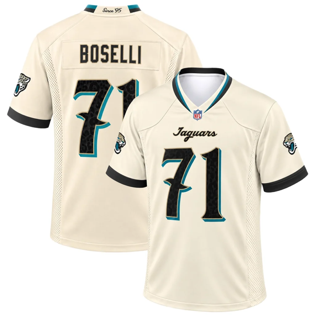 Jacksonville Jaguars Tony Boselli Jersey – Legendary 2026 Fan Look