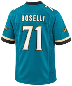 Jacksonville Jaguars Tony Boselli Teal Jersey – Legendary Player Edition