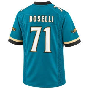 Jacksonville Jaguars Tony Boselli Teal Jersey – Legendary Player Edition