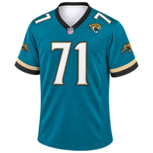 Jacksonville Jaguars Tony Boselli Teal Jersey – Legendary Player Edition