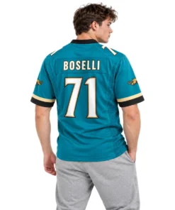 Jacksonville Jaguars Tony Boselli Teal Jersey – Legendary Player Edition
