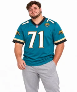 Jacksonville Jaguars Tony Boselli Teal Jersey – Legendary Player Edition