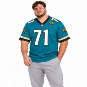 Jacksonville Jaguars Tony Boselli Teal Jersey – Legendary Player Edition