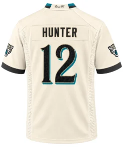 Jacksonville Jaguars Travis Hunter Natural Jersey – Bold 2026 Rivalries Look