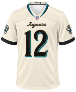 Jacksonville Jaguars Travis Hunter Natural Jersey – Bold 2026 Rivalries Look