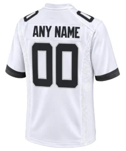 Jacksonville Jaguars White Custom Jersey – Bold Football Fan Look