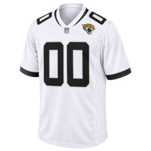 Jacksonville Jaguars White Custom Jersey – Bold Football Fan Look