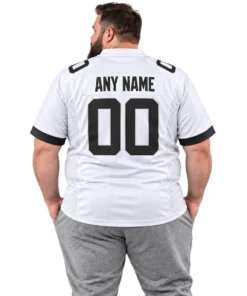 Jacksonville Jaguars White Custom Jersey – Bold Football Fan Look