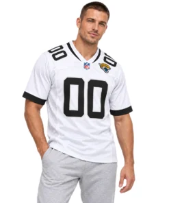 Jacksonville Jaguars White Custom Jersey – Bold Football Fan Look