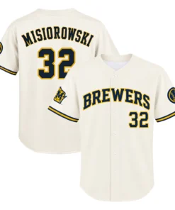Jacob Misiorowski Brewers Home Jersey 2026 Dynamic MLB Apparel
