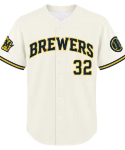 Jacob Misiorowski Brewers Home Jersey 2026 Dynamic MLB Apparel