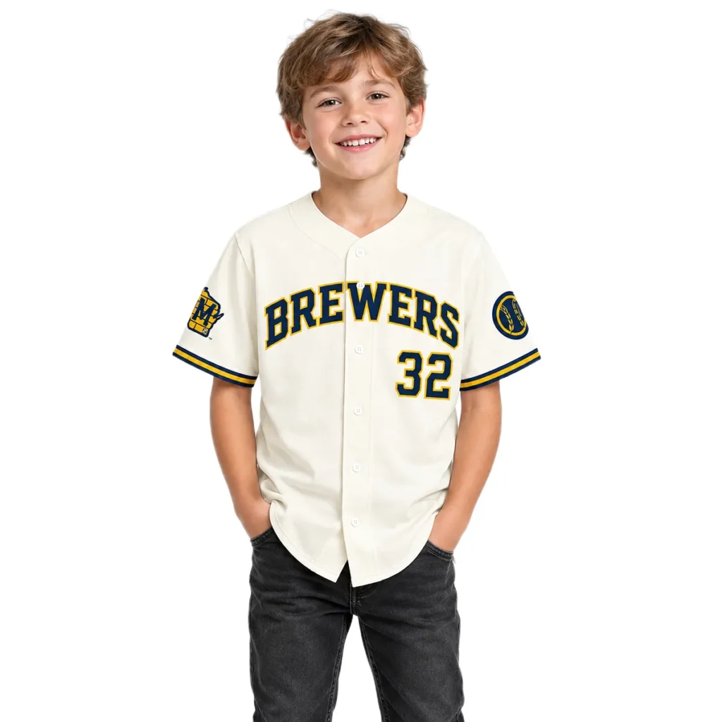 Jacob Misiorowski Brewers Home Jersey 2026 Dynamic MLB Apparel
