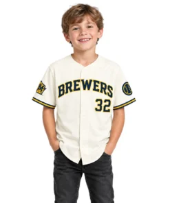 Jacob Misiorowski Brewers Home Jersey 2026 Dynamic MLB Apparel