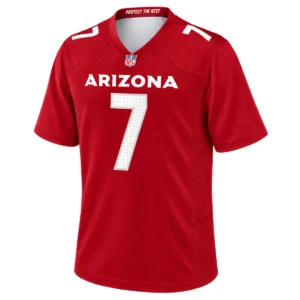 Jacoby Brissett Cardinals Red Jersey 2026 Elite NFL Game day